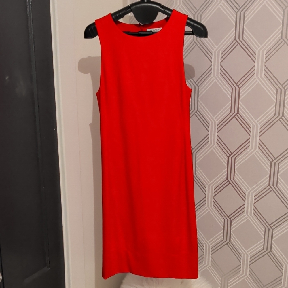 Babaton Vibrant Red Mini Dress
